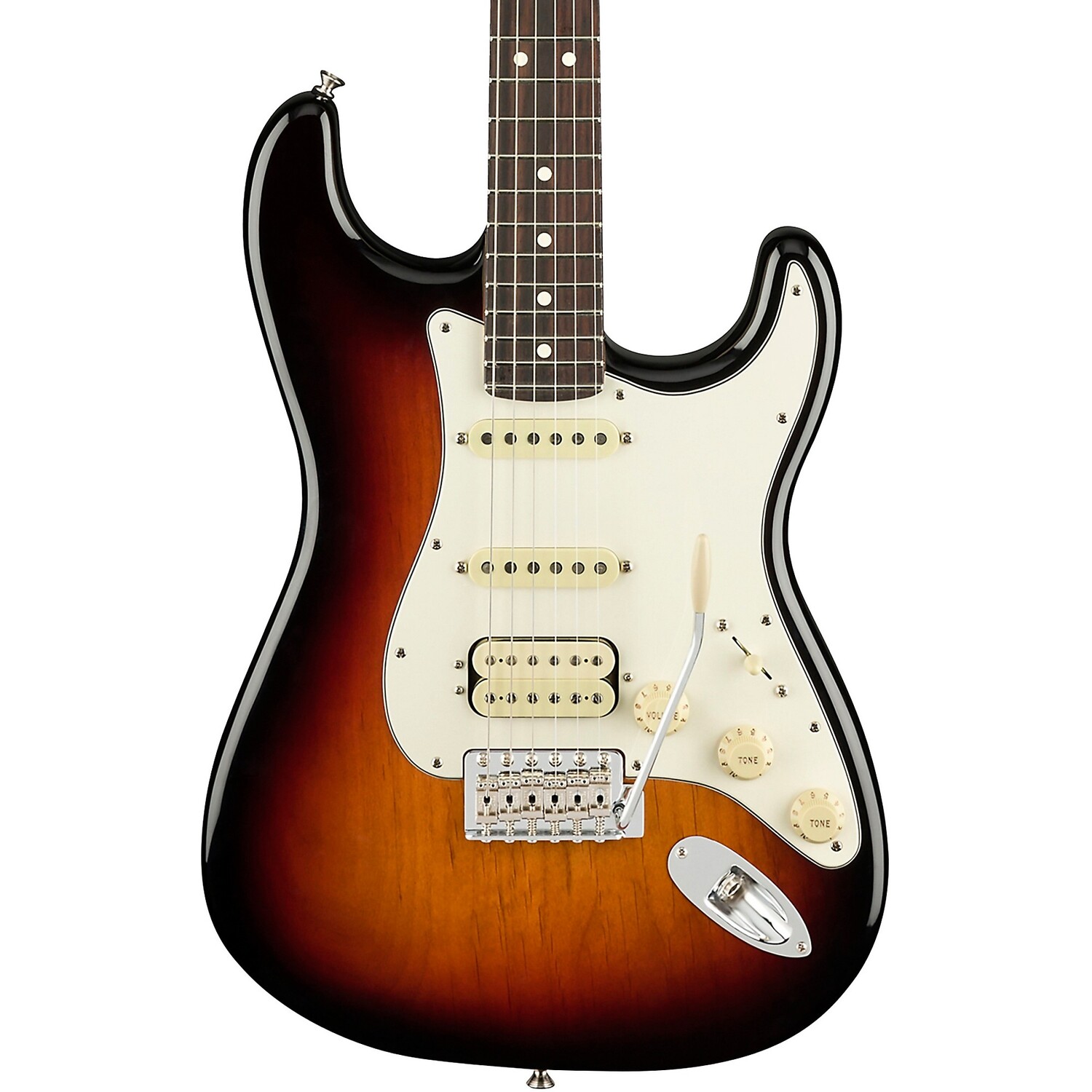 Fender American Performer Stratocaster HSS Электрогитара с накладкой из палисандра, 3 цвета Sunburst
Fender American Performer Stratocaster HSS Электрогитара с накладкой из палисандра, 3 цвета Sunburst