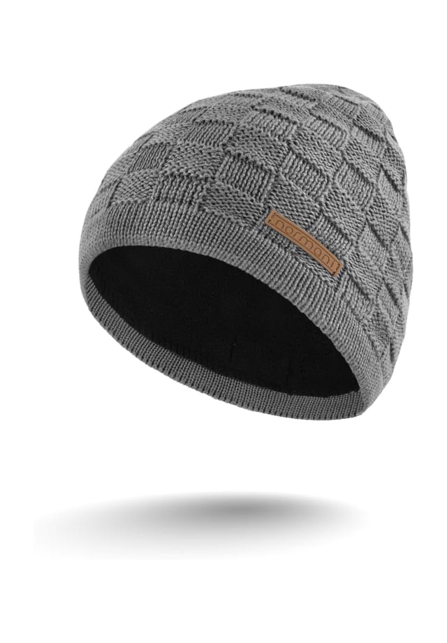 Шапка из мериносовой шерсти с рисунком юма Normani, серый
Шапка из мериносовой шерсти с рисунком юма Normani, серый