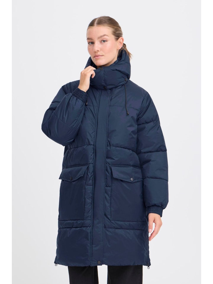 North Bend Стеганая куртка NBAmaro W Puff Jacket синего цвета
North Bend Стеганая куртка NBAmaro W Puff Jacket синего цвета