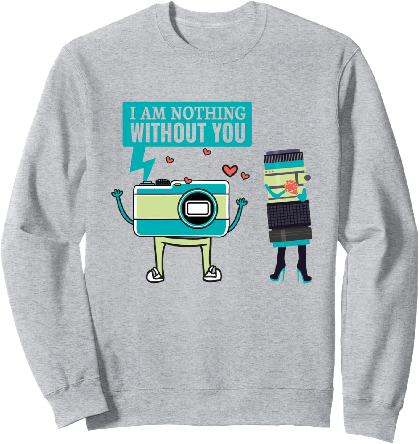 Забавная толстовка с надписью «Я ничто без тебя» Yavapalo, серый
Забавная толстовка с надписью «Я ничто без тебя» Yavapalo, серый