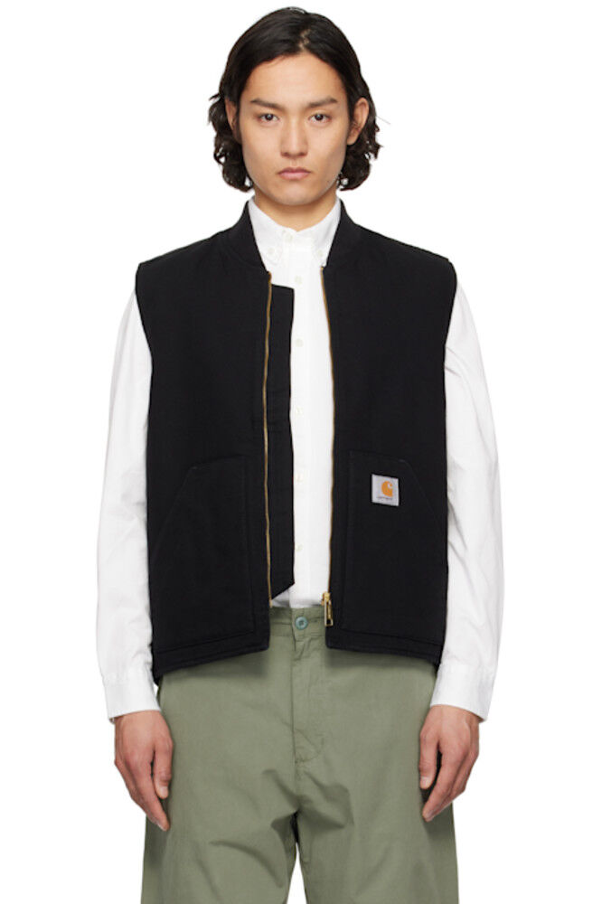 Черный классический жилет Carhartt Work In Progress
Черный классический жилет Carhartt Work In Progress