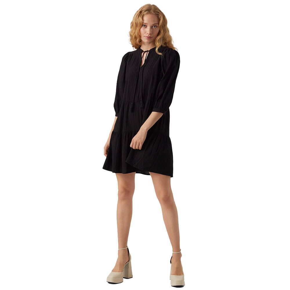 Платье Vero Moda Pretty Tunic 3/4 Sleeve, черный
Платье Vero Moda Pretty Tunic 3/4 Sleeve, черный