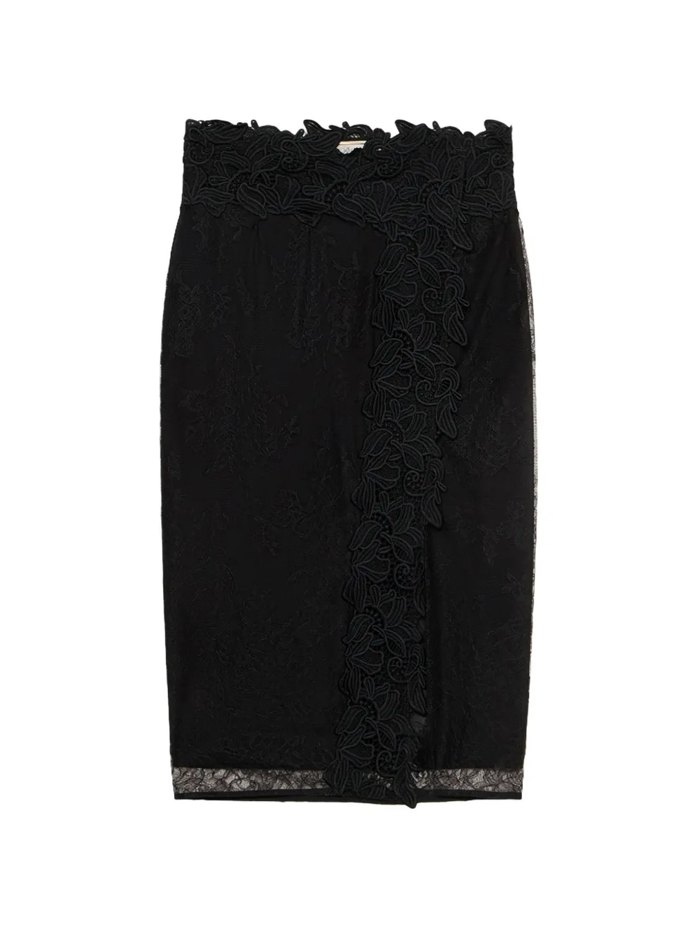 Кружевная юбка миди Blumarine, черный
Кружевная юбка миди Blumarine, черный