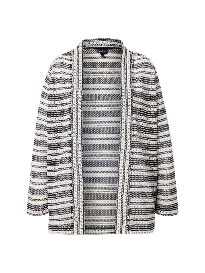 Спортивная куртка Ulla Popken, черный 
Спортивная куртка Ulla Popken, черный