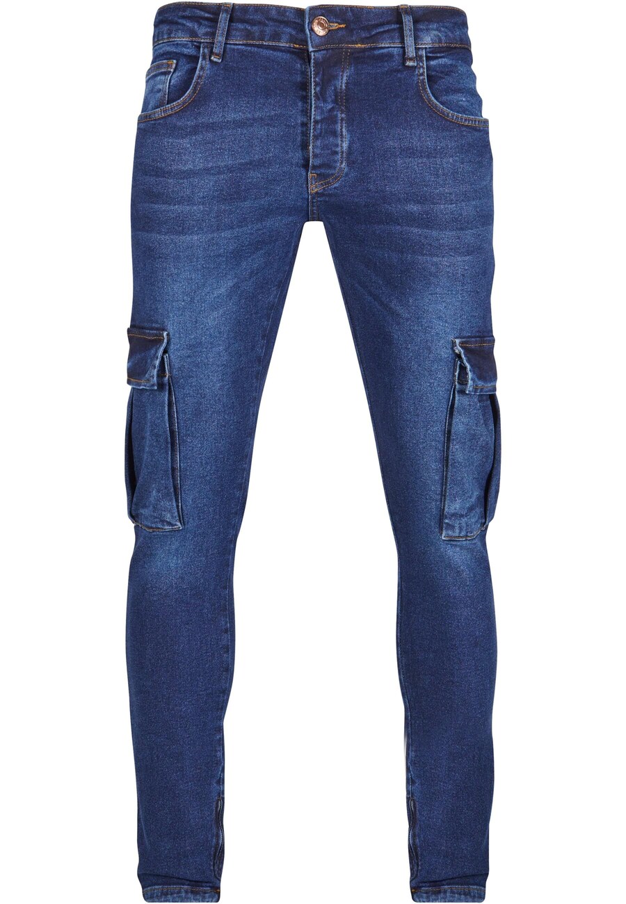 Узкие джинсы-карго 2Y Premium, синий деним
Узкие джинсы-карго 2Y Premium, синий деним