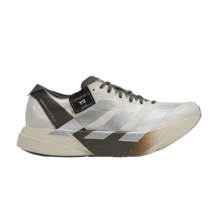 Кроссовки Y-3 Adizero Adios Pro 4 'Alumina Cinder', кремовый
Кроссовки Y-3 Adizero Adios Pro 4 'Alumina Cinder', кремовый