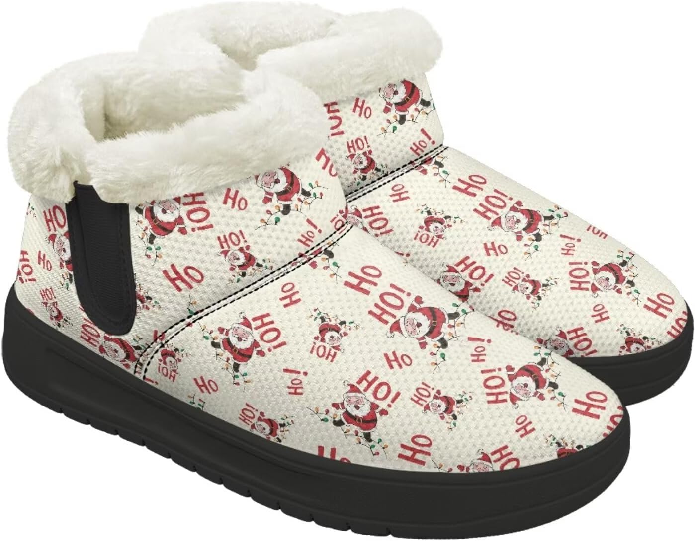 Рождественские ботинки Forchrinse для женщин и мужчин, зимние пушистые снежные ботильоны, удобные теплые короткие ботинки для прогулок, Santa Claus Design
Рождественские ботинки Forchrinse для женщин и мужчин, зимние пушистые снежные ботильоны, удобные теплые короткие ботинки для прогулок, Santa Claus Design