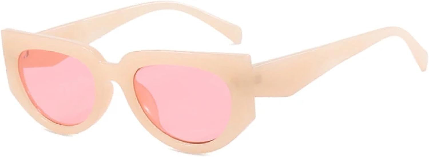 Винтажные солнцезащитные очки «кошачий глаз», роскошные винтажные солнцезащитные очки в маленькой оправе для женщин, защитные очки от УФ-излучения UV400 TKKTLLT, Clearpink-pink
Винтажные солнцезащитные очки «кошачий глаз», роскошные винтажные солнцезащитные очки в маленькой оправе для женщин, защитные очки от УФ-излучения UV400 TKKTLLT, Clearpink-pink