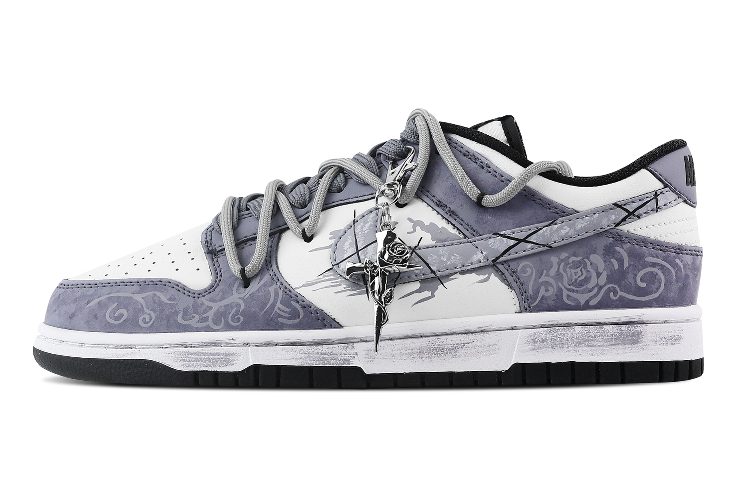 Nike Данк Готик Сайфер устойчивые к истиранию низкие скейтбордские кроссовки унисекс синий белый, цвет Blue White
Nike Данк Готик Сайфер устойчивые к истиранию низкие скейтбордские кроссовки унисекс синий белый, цвет Blue White