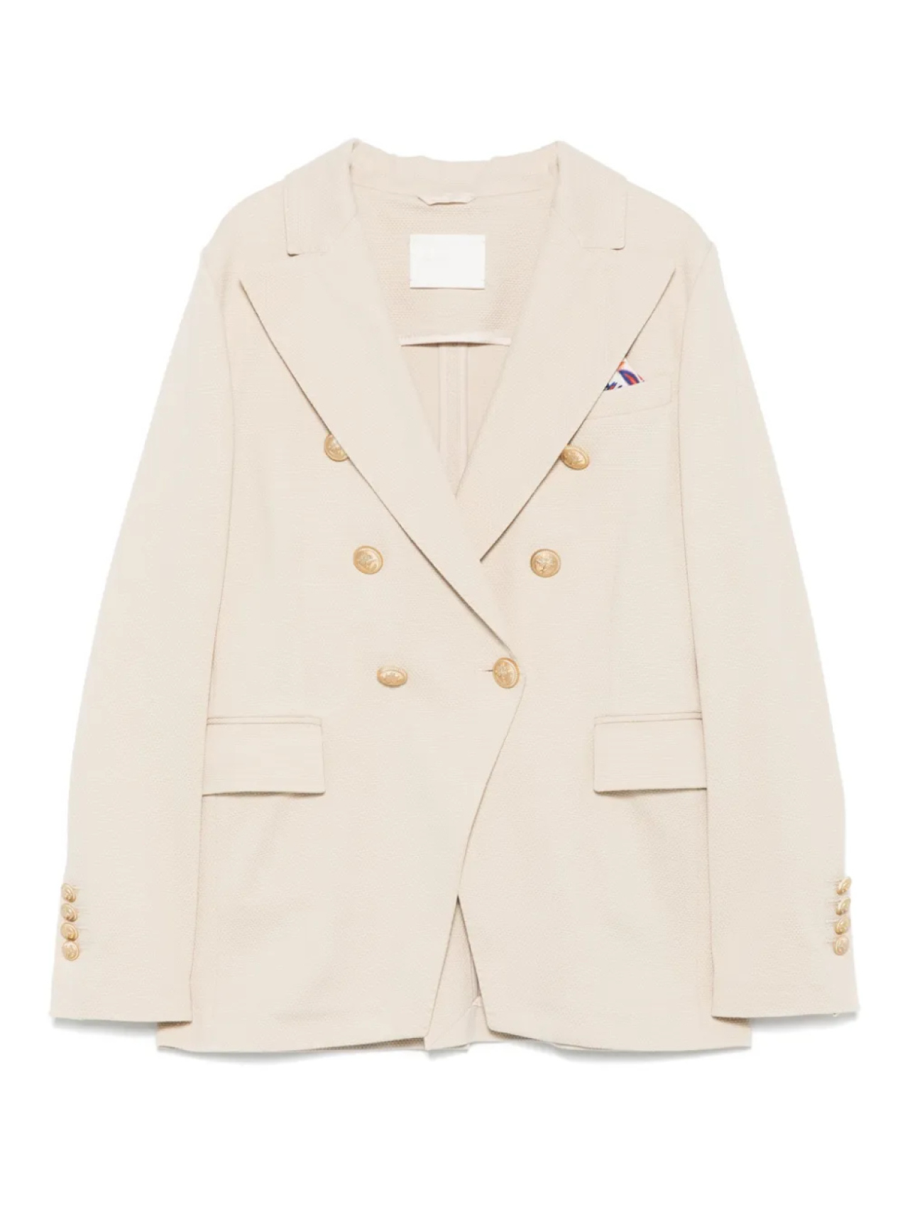 Двубортный блейзер Circolo 1901, нейтральный
Двубортный блейзер Circolo 1901, нейтральный