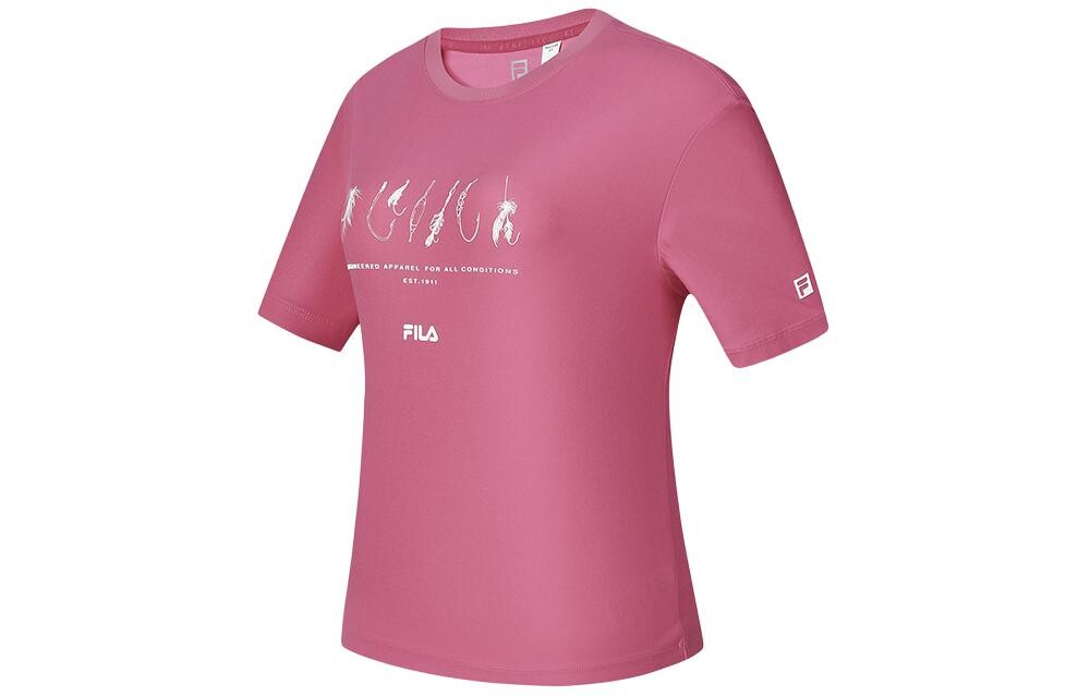 Футболка женская весенняя сливово-красная Fila
Футболка женская весенняя сливово-красная Fila