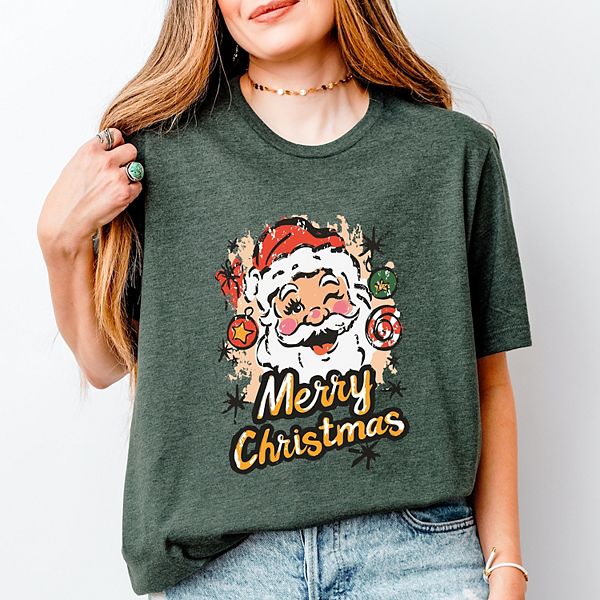 Футболка с принтом Merry Christmas Santa Wink Simply Sage Market, Forest
Футболка с принтом Merry Christmas Santa Wink Simply Sage Market, Forest