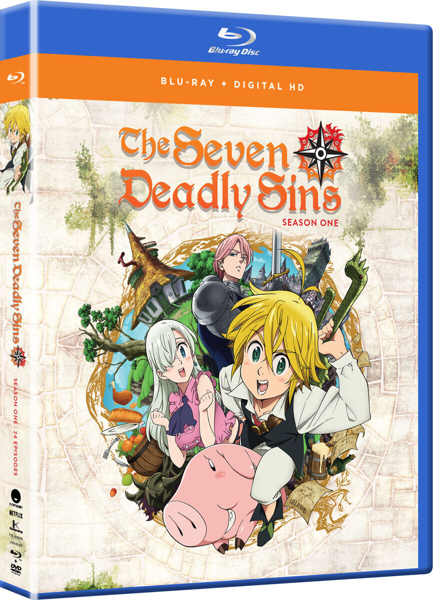 Blu-Ray диск Seven Deadly Sins - Season 1 - Blu-ray
Blu-Ray диск Seven Deadly Sins - Season 1 - Blu-ray