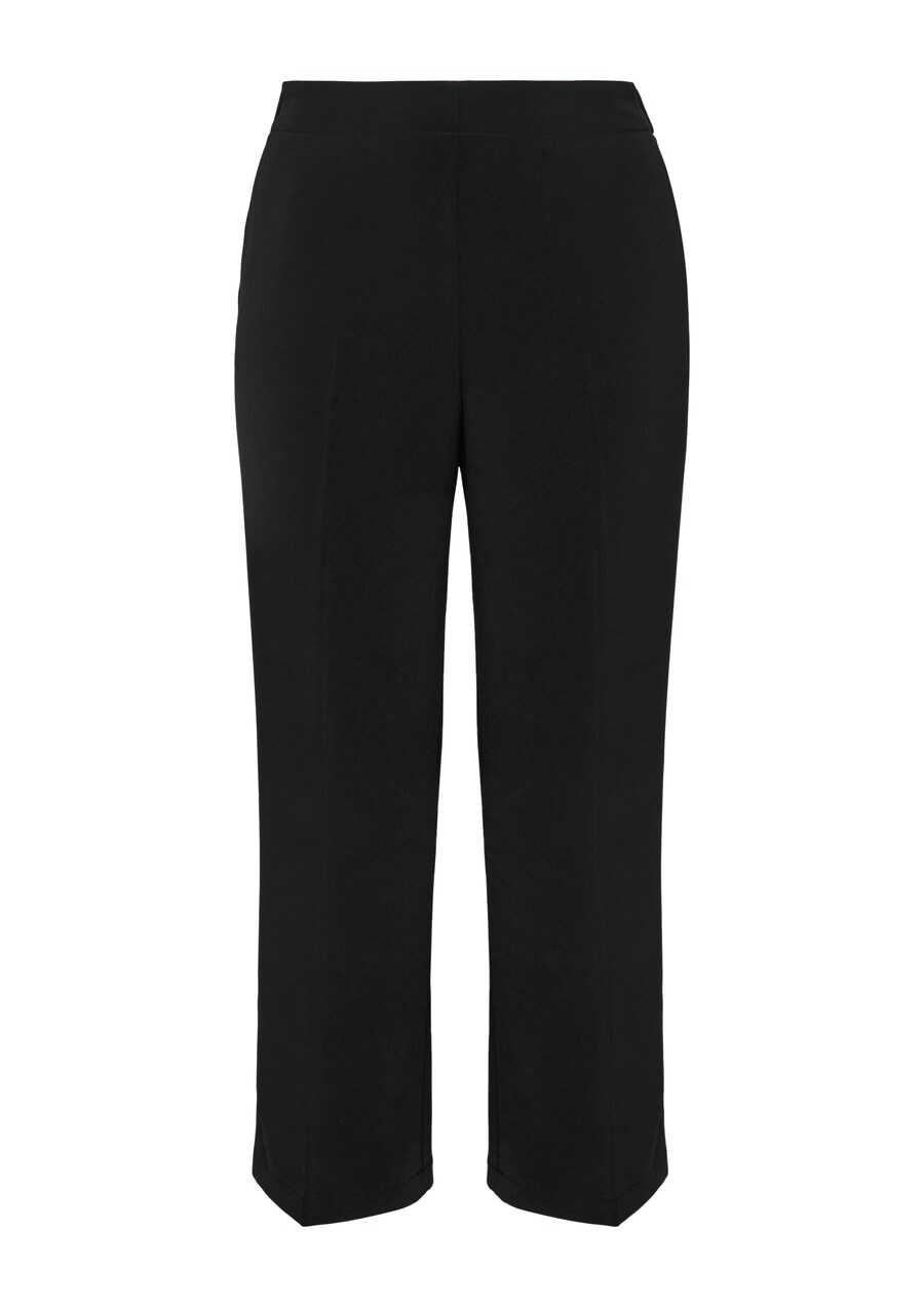 Широкие брюки s.Oliver, черный 
Широкие брюки s.Oliver, черный