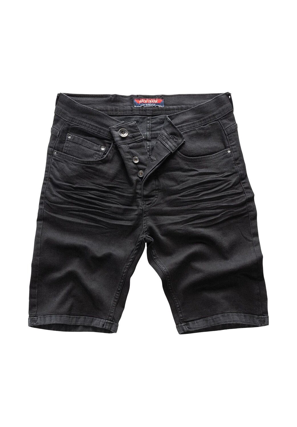 Шорты джинсовые шорты стандартного кроя Rock Creek, черный
Шорты джинсовые шорты стандартного кроя Rock Creek, черный