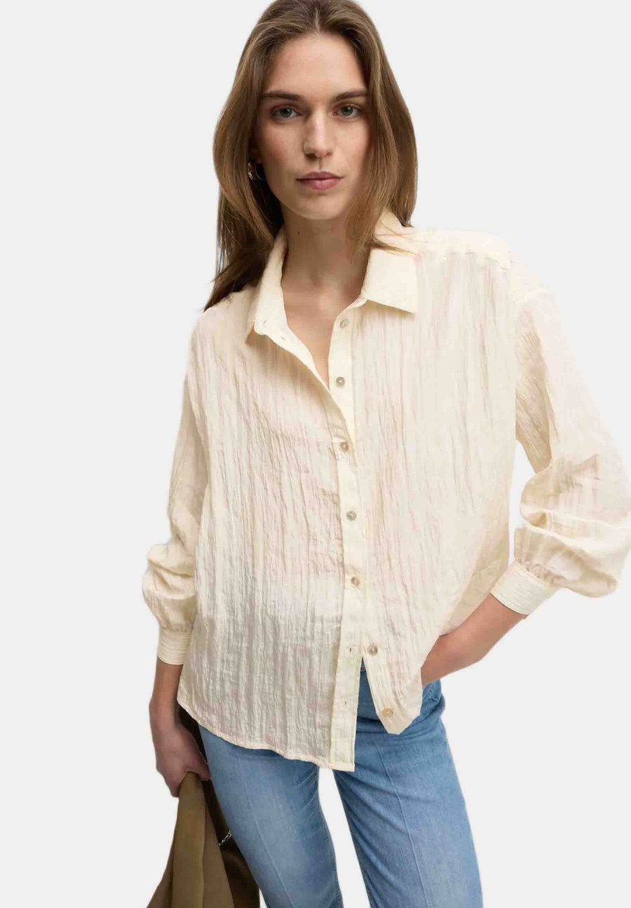 Блуза Marks & Spencer CRINKLE TEXTURED COLLARED, Ivory/Mottled Beige
Блуза Marks & Spencer CRINKLE TEXTURED COLLARED, Ivory/Mottled Beige