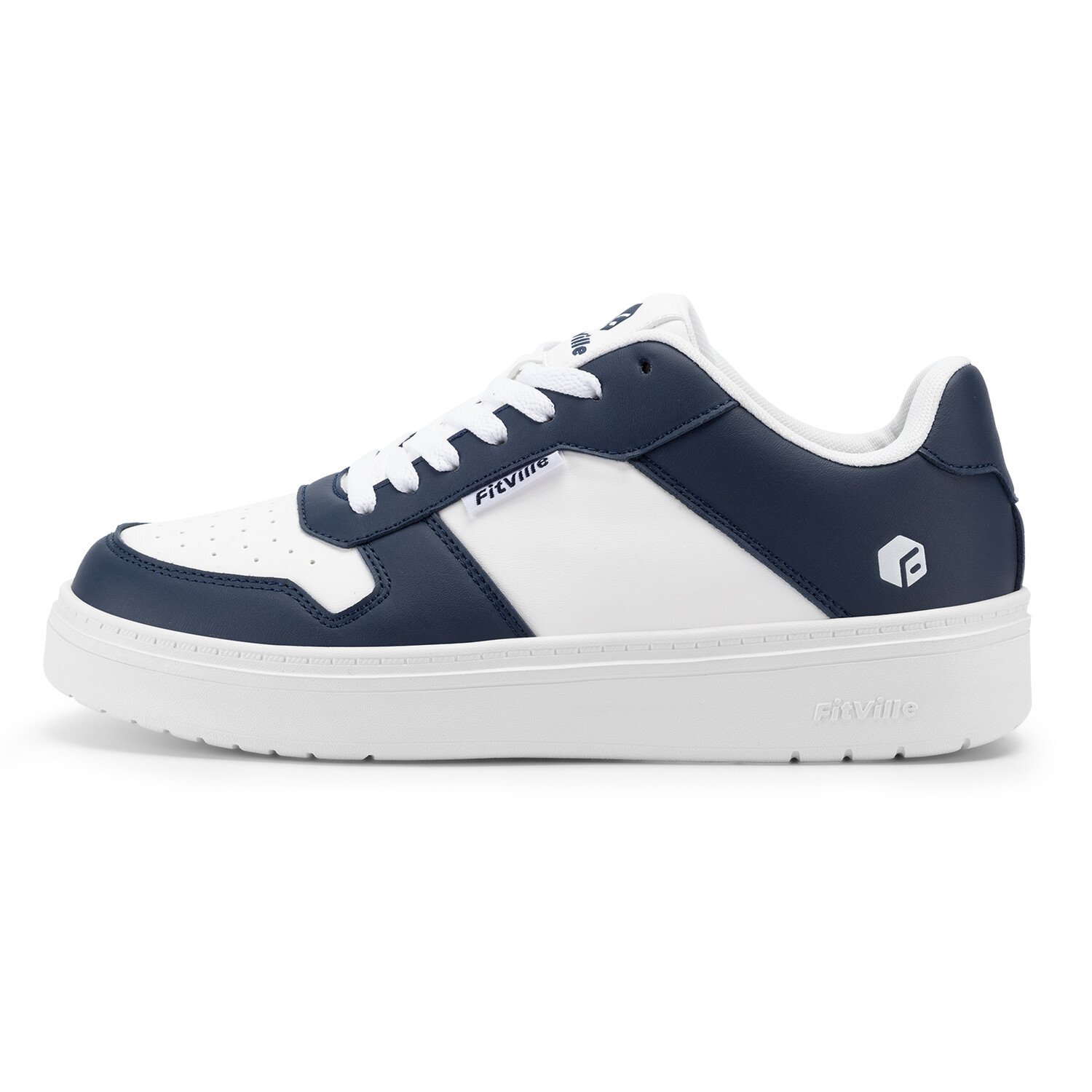 Кеды мужские, обувь для скейтбординга низкая Fitville, синий/белый
Кеды мужские, обувь для скейтбординга низкая Fitville, синий/белый