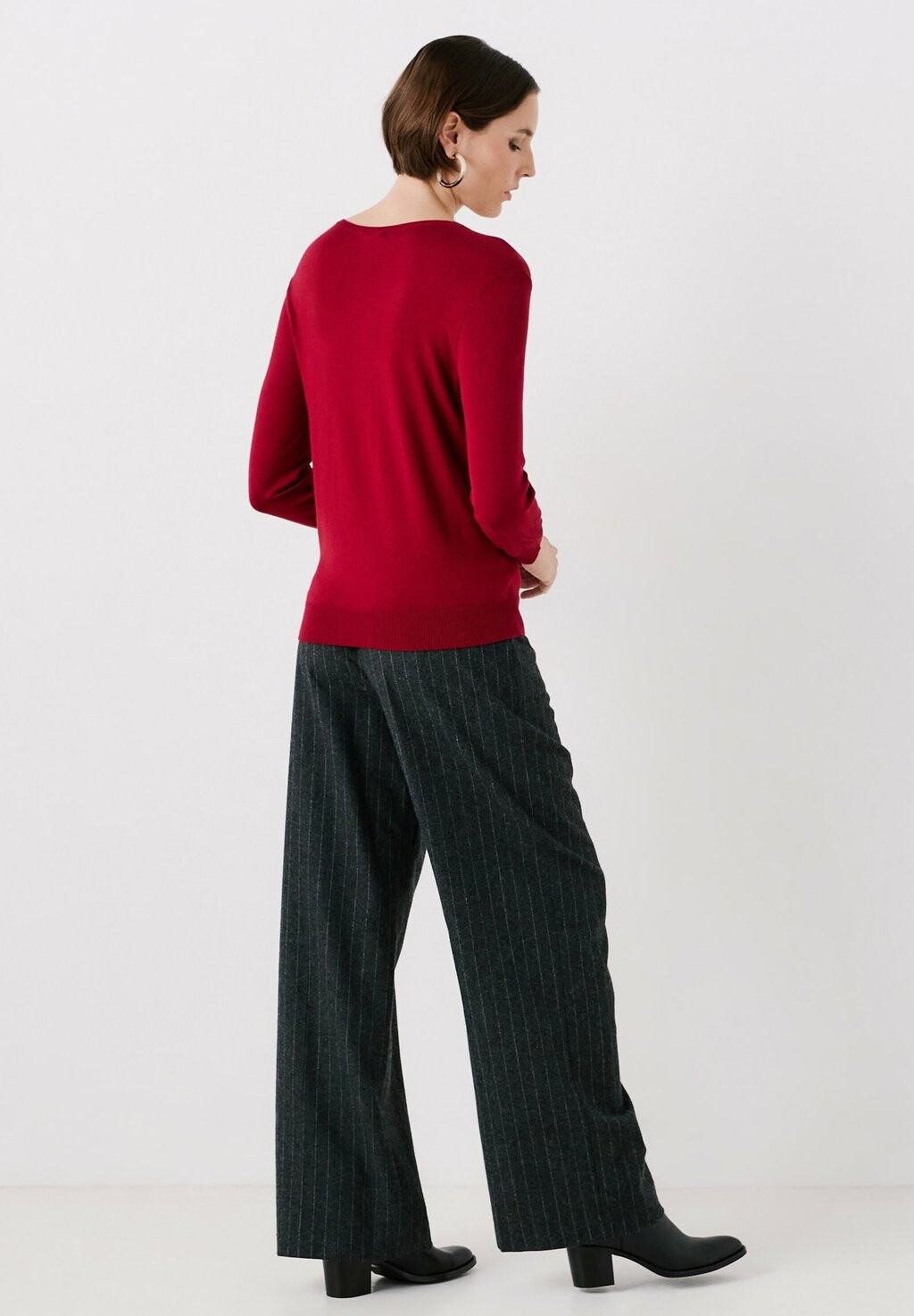 Джемпер FRENCH FASHION ELEGANT MODERN MINNESOTA Caroll, Бордо 
Джемпер FRENCH FASHION ELEGANT MODERN MINNESOTA Caroll, Бордо