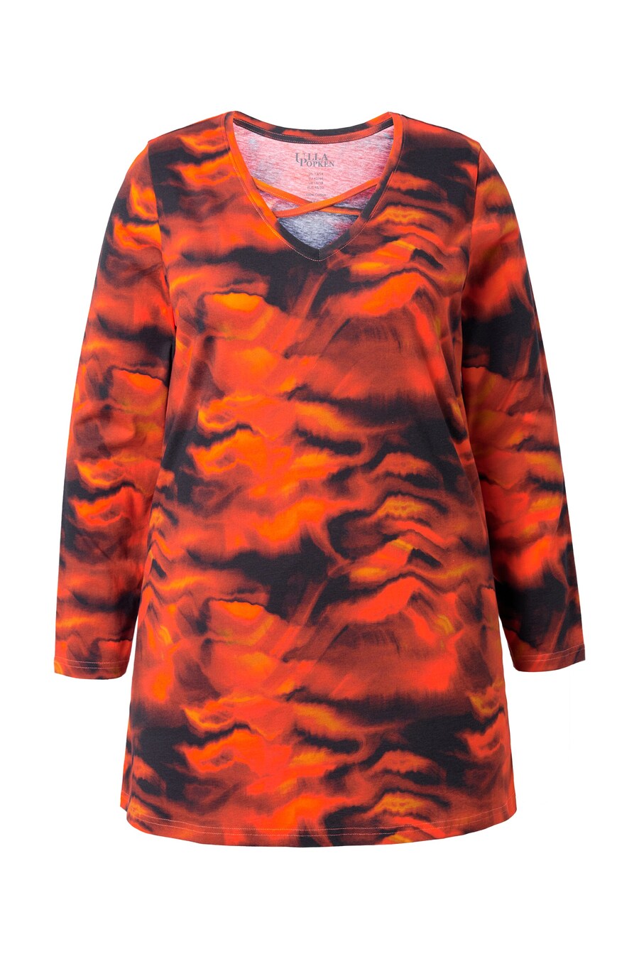 Рубашка Ulla Popken, оранжево-красный
Рубашка Ulla Popken, оранжево-красный