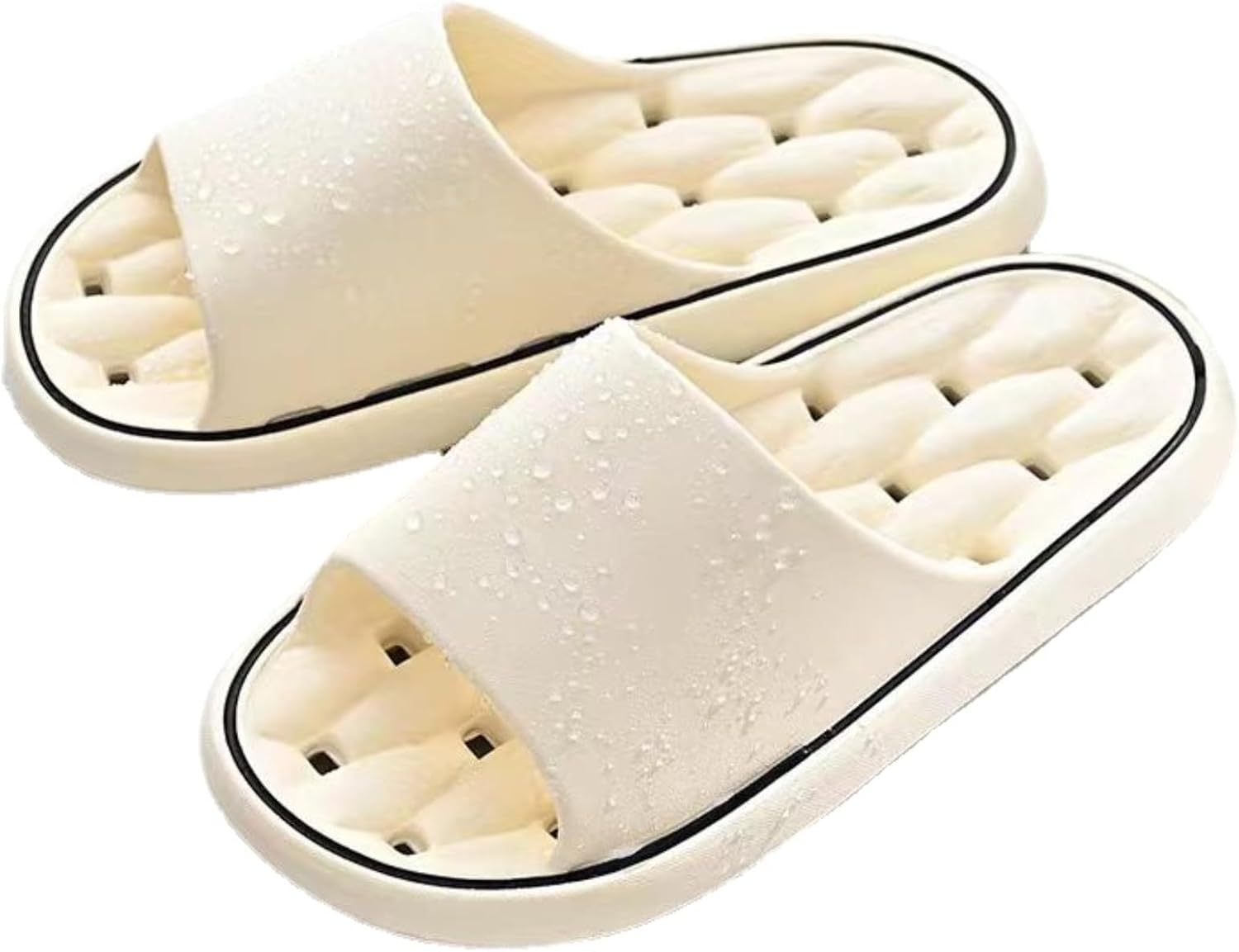 Душевые шлепанцы для ванной для женщин и мужчин, с вырезами, комфортная мягкая подошва, противоскользящие, быстро сохнущие, тапочки для дома, пляжные сандалии, летняя обувь Iwhgrmp, белый
Душевые шлепанцы для ванной для женщин и мужчин, с вырезами, комфортная мягкая подошва, противоскользящие, быстро сохнущие, тапочки для дома, пляжные сандалии, летняя обувь Iwhgrmp, белый