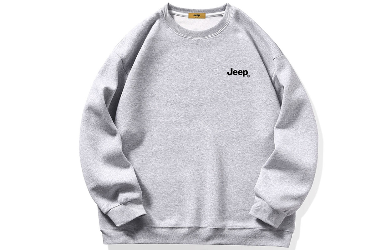 Унисекс свитшот Jeep, темно-серый
Унисекс свитшот Jeep, темно-серый