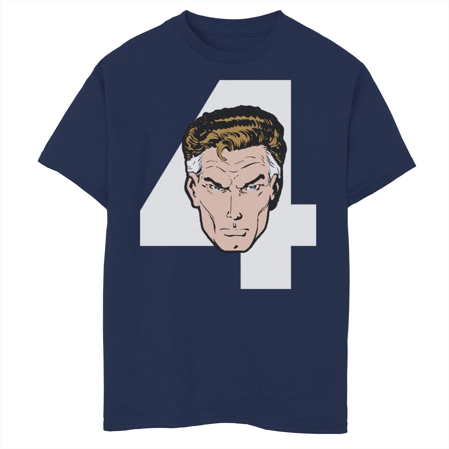 Футболка с изображением портрета и цифрами Marvel Mr. Fantastic для мальчиков 8–20 лет Licensed Character, синий
Футболка с изображением портрета и цифрами Marvel Mr. Fantastic для мальчиков 8–20 лет Licensed Character, синий