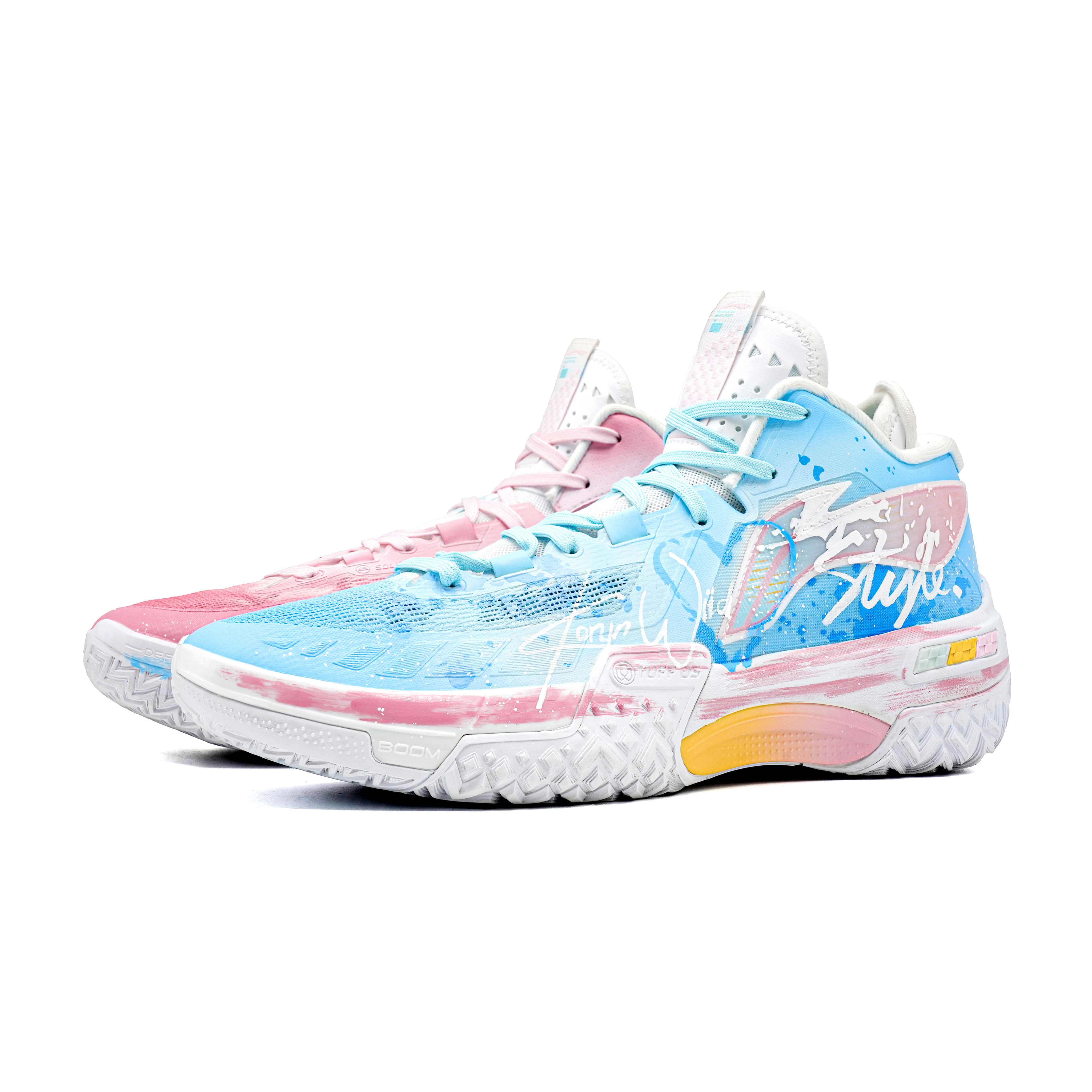 LINING Баскетбольные кроссовки Shudder Shock Absorbers с противоскользящей подошвой, мужские, синие, розовые
LINING Баскетбольные кроссовки Shudder Shock Absorbers с противоскользящей подошвой, мужские, синие, розовые