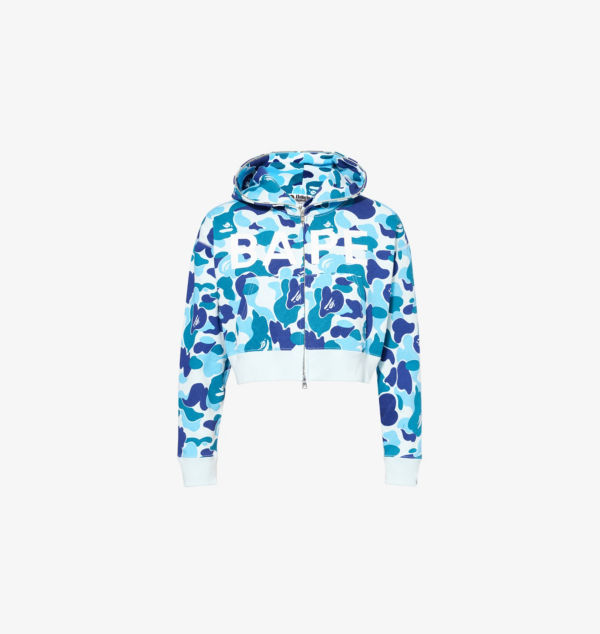 Толстовка из хлопкового джерси с камуфляжным принтом и фирменным принтом A Bathing Ape, синий
Толстовка из хлопкового джерси с камуфляжным принтом и фирменным принтом A Bathing Ape, синий