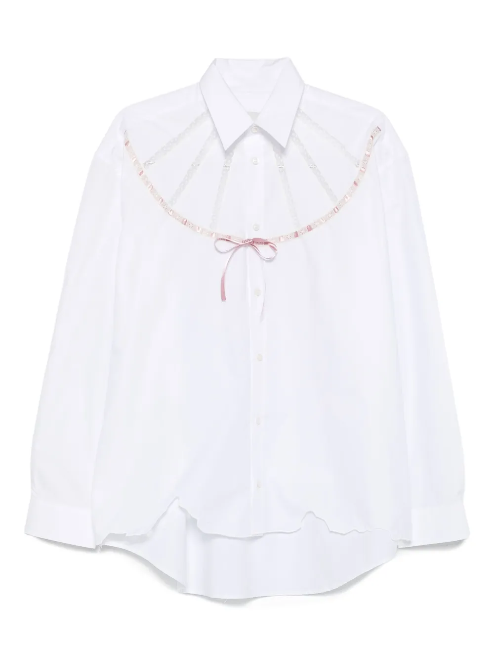 Рубашка с заостренным воротником Seen Users, белый
Рубашка с заостренным воротником Seen Users, белый