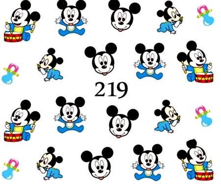 Водные наклейки для ногтей - №219, inna
Водные наклейки для ногтей - №219, inna