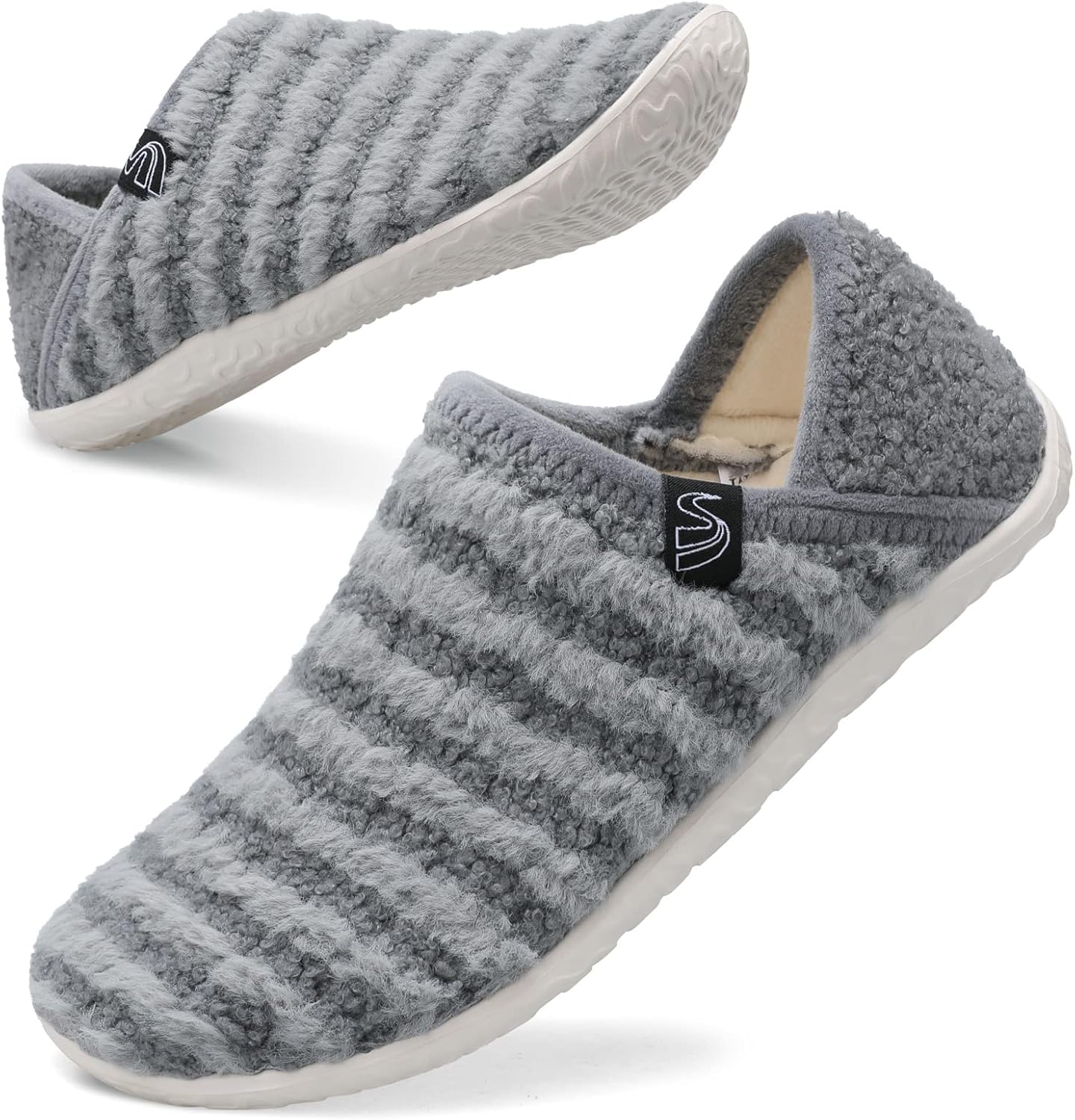 Домашние тапочки Spesoul Fuzzy House для женщин и мужчин, закрытая задняя часть, легкие, с мягкой искусственной меховой подкладкой, тапочки-носки для дома, спальни, офиса, йоги и прогулок на улице, Ty1 Stripegrey
Домашние тапочки Spesoul Fuzzy House для женщин и мужчин, закрытая задняя часть, легкие, с мягкой искусственной меховой подкладкой, тапочки-носки для дома, спальни, офиса, йоги и прогулок на улице, Ty1 Stripegrey
