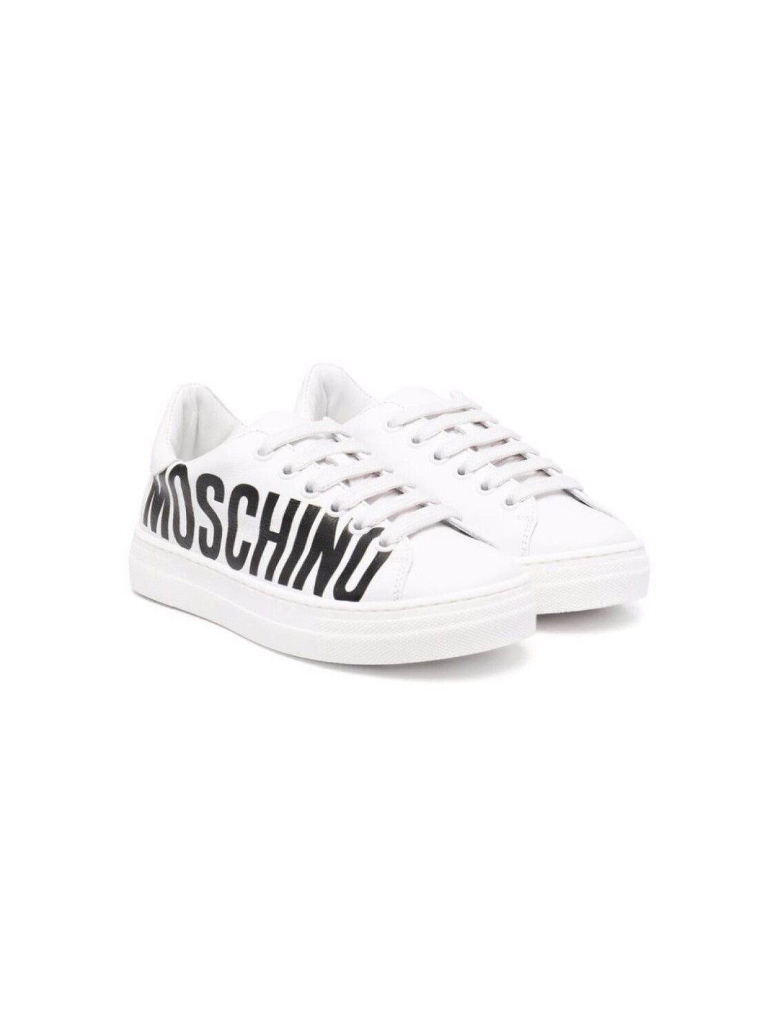 Moschino Kids кеды с логотипом, белый
Moschino Kids кеды с логотипом, белый
