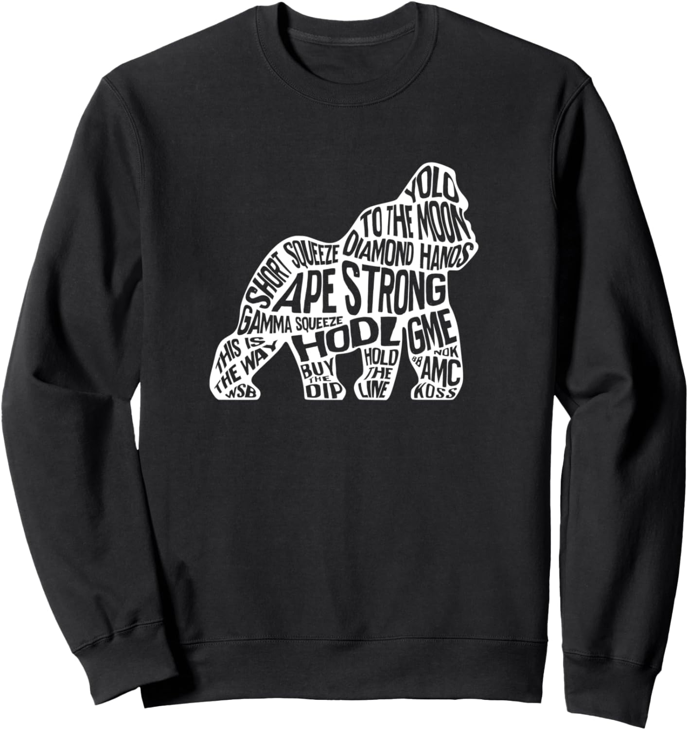 Толстовка Apes Together Strong Stock Short Squeeze, черная Hodlambo Stock Ape Tees
Толстовка Apes Together Strong Stock Short Squeeze, черная Hodlambo Stock Ape Tees