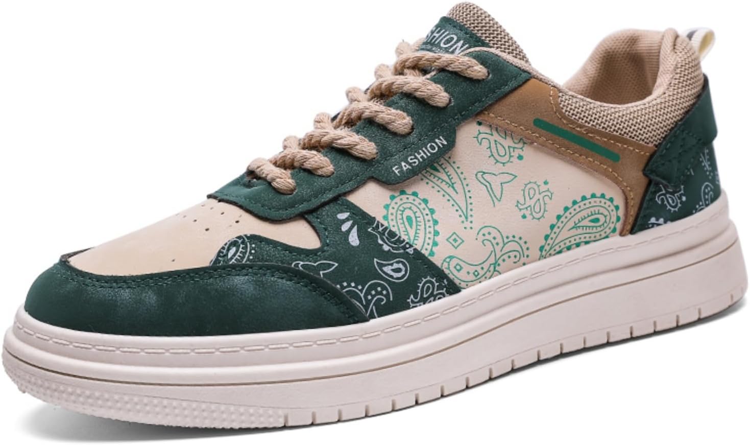 Мужские модные кроссовки из кожи с шнуровкой, круглым носком, низкие, повседневные, для прогулок, удобные, легкие, дышащие, противоскользящие, для скейтбординга, повседневной носки, путешествий, университета и поездок на работу Yrzhgdl, зеленый
Мужские модные кроссовки из кожи с шнуровкой, круглым носком, низкие, повседневные, для прогулок, удобные, легкие, дышащие, противоскользящие, для скейтбординга, повседневной носки, путешествий, университета и поездок на работу Yrzhgdl, зеленый