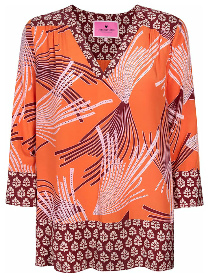 Блузка Рикарда оранжевого цвета LIEBLINGSSTÜCK
Блузка Рикарда оранжевого цвета LIEBLINGSSTÜCK