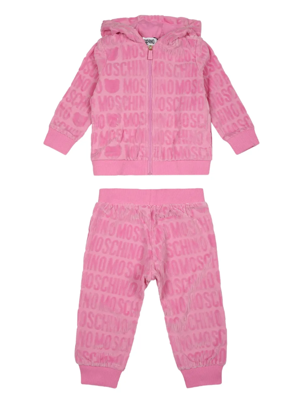 Спортивный костюм с логотипом Moschino Kids
Спортивный костюм с логотипом Moschino Kids