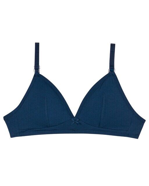 Бюстгальтер с принтом для девочки без косточек и съемными чашками Dim, темно-синий
Бюстгальтер с принтом для девочки без косточек и съемными чашками Dim, темно-синий