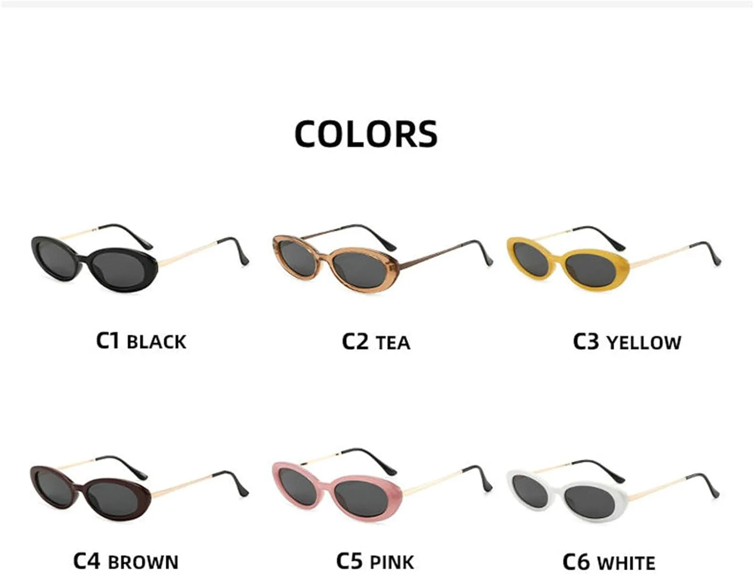 Солнцезащитные очки Willochra овальной формы для женщин, дизайнерские солнцезащитные очки в стиле Y2K, модная металлическая оправа, овальная форма, защита UV400, C1
Солнцезащитные очки Willochra овальной формы для женщин, дизайнерские солнцезащитные очки в стиле Y2K, модная металлическая оправа, овальная форма, защита UV400, C1