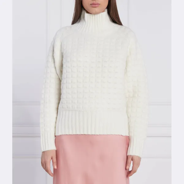 Водолазка стандартного кроя с добавлением шерсти Silvian Heach, бежевый 
Водолазка стандартного кроя с добавлением шерсти Silvian Heach, бежевый