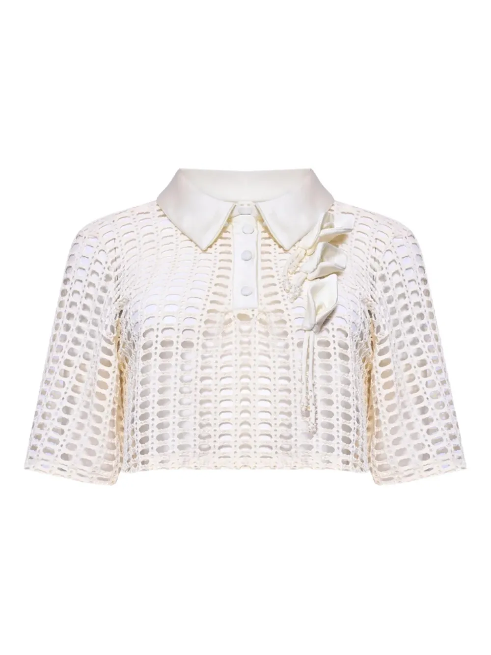 Кроп-топ Selene из сетки Patbo, нейтральный
Кроп-топ Selene из сетки Patbo, нейтральный