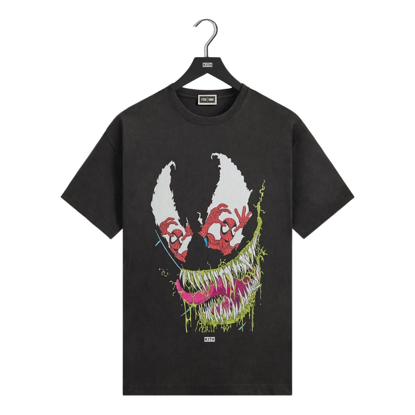 Винтажная футболка KITH x Marvel Venom, цвет «черный»
Винтажная футболка KITH x Marvel Venom, цвет «черный»