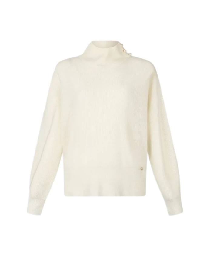 Белый пуловер с пышными рукавами Liu Jo, белый
Белый пуловер с пышными рукавами Liu Jo, белый