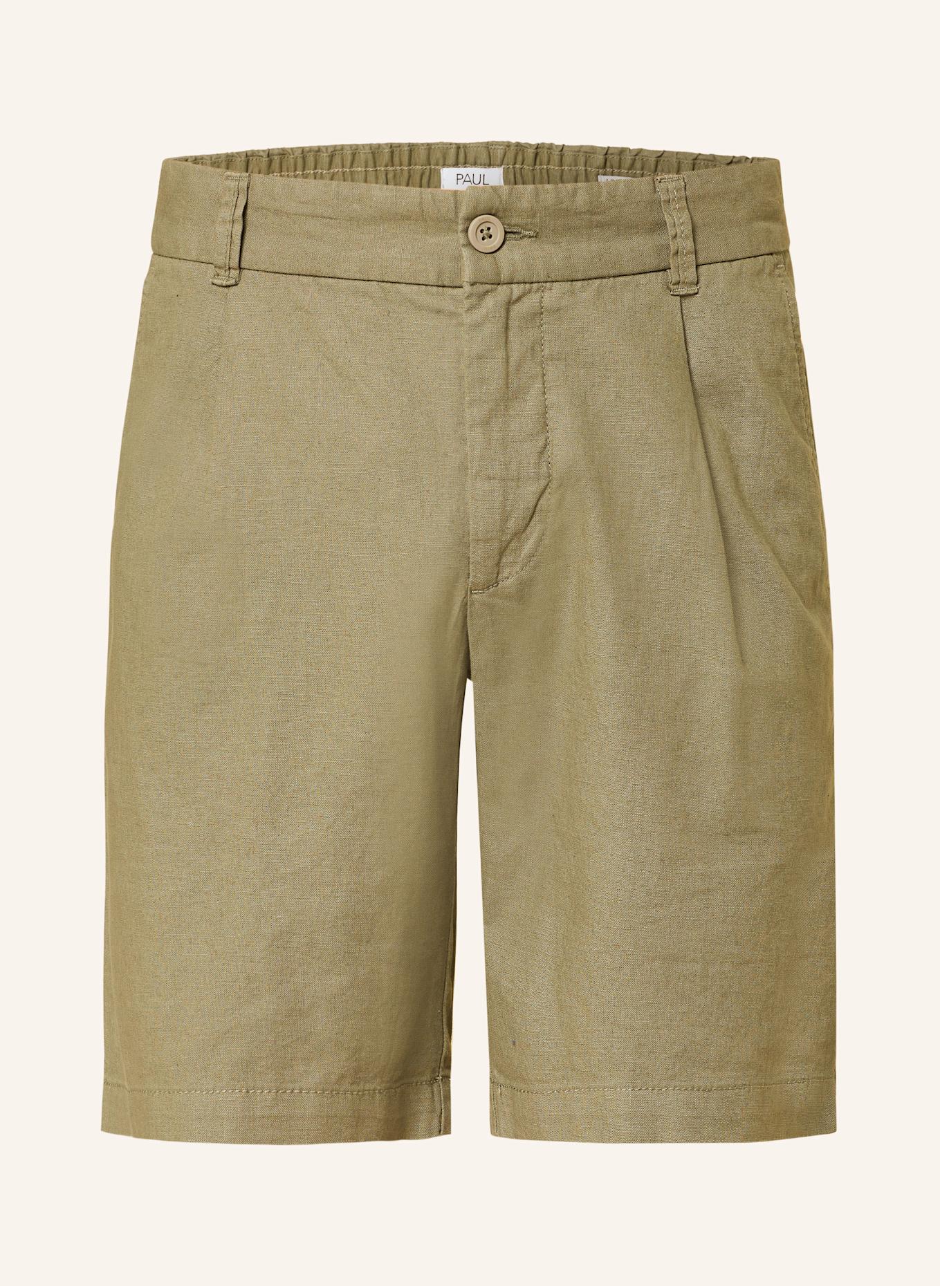 Шорты комфортного кроя с льном Paul, хаки
Шорты комфортного кроя с льном Paul, хаки