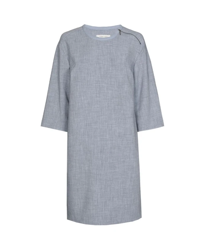 Синее платье из эластичной вискозы с современными деталями. Marie Mãro, синий
Синее платье из эластичной вискозы с современными деталями. Marie Mãro, синий