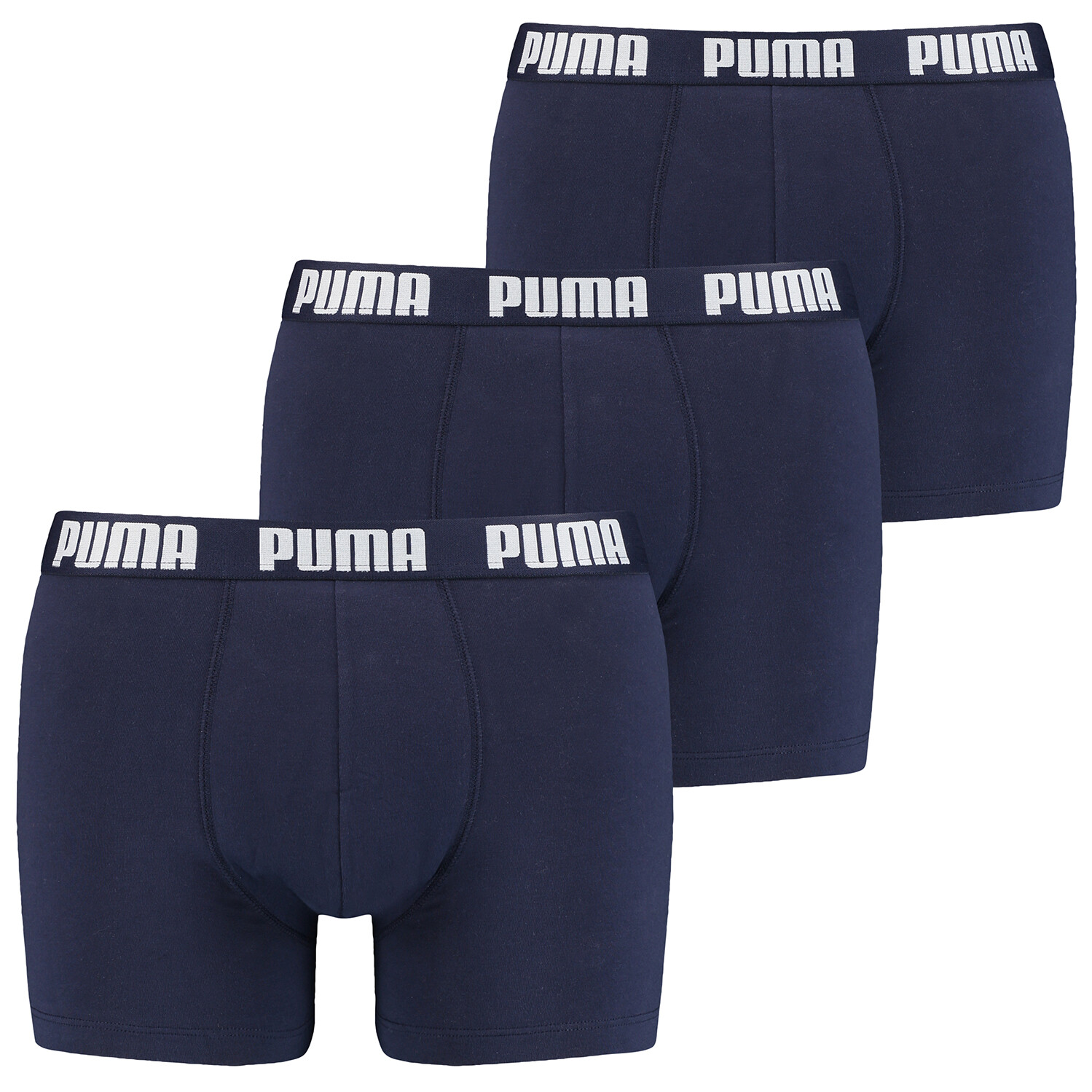Боксеры Puma Boxershorts PUMA EVERYDAY BOXER 3P, цвет 002 - Navy 
Боксеры Puma Boxershorts PUMA EVERYDAY BOXER 3P, цвет 002 - Navy