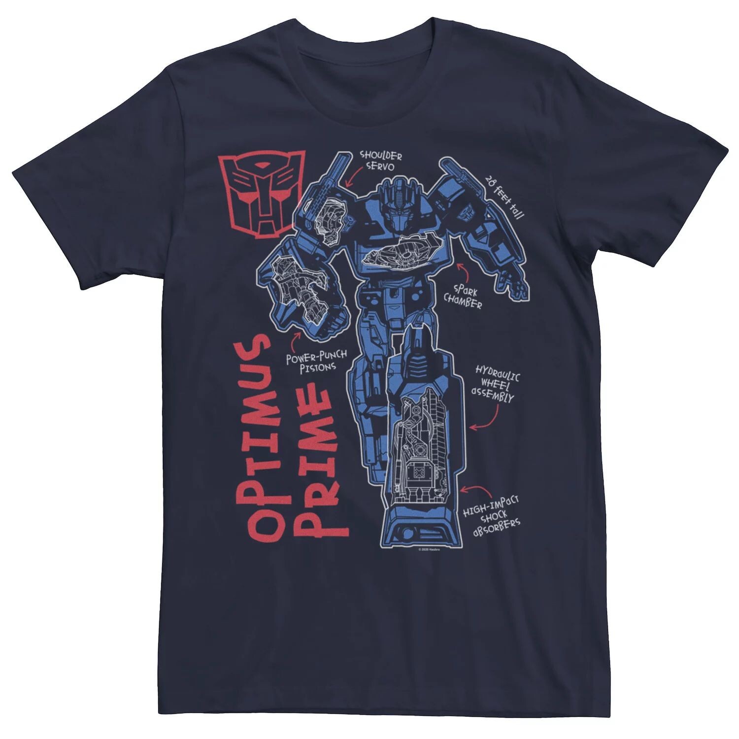 Мужская футболка для бега с рисунком Трансформеры Optimus Prime Licensed Character 
Мужская футболка для бега с рисунком Трансформеры Optimus Prime Licensed Character