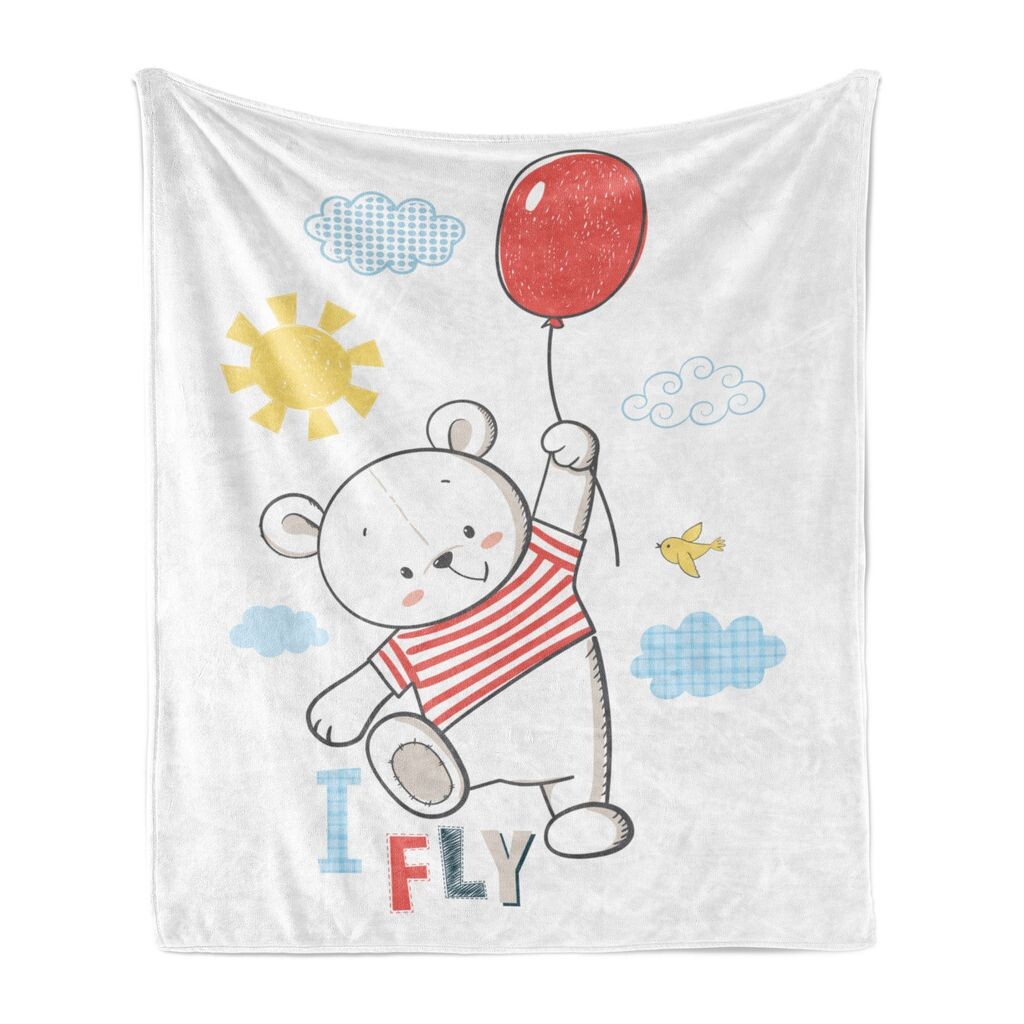 Мягкое фланелевое флисовое одеяло ABAKUHAUS Funny Bear, типография «Я летаю» с изображением детского детского существа, держащего воздушный шар, 175 x 230 см, многоцветное
Мягкое фланелевое флисовое одеяло ABAKUHAUS Funny Bear, типография «Я летаю» с изображением детского детского существа, держащего воздушный шар, 175 x 230 см, многоцветное