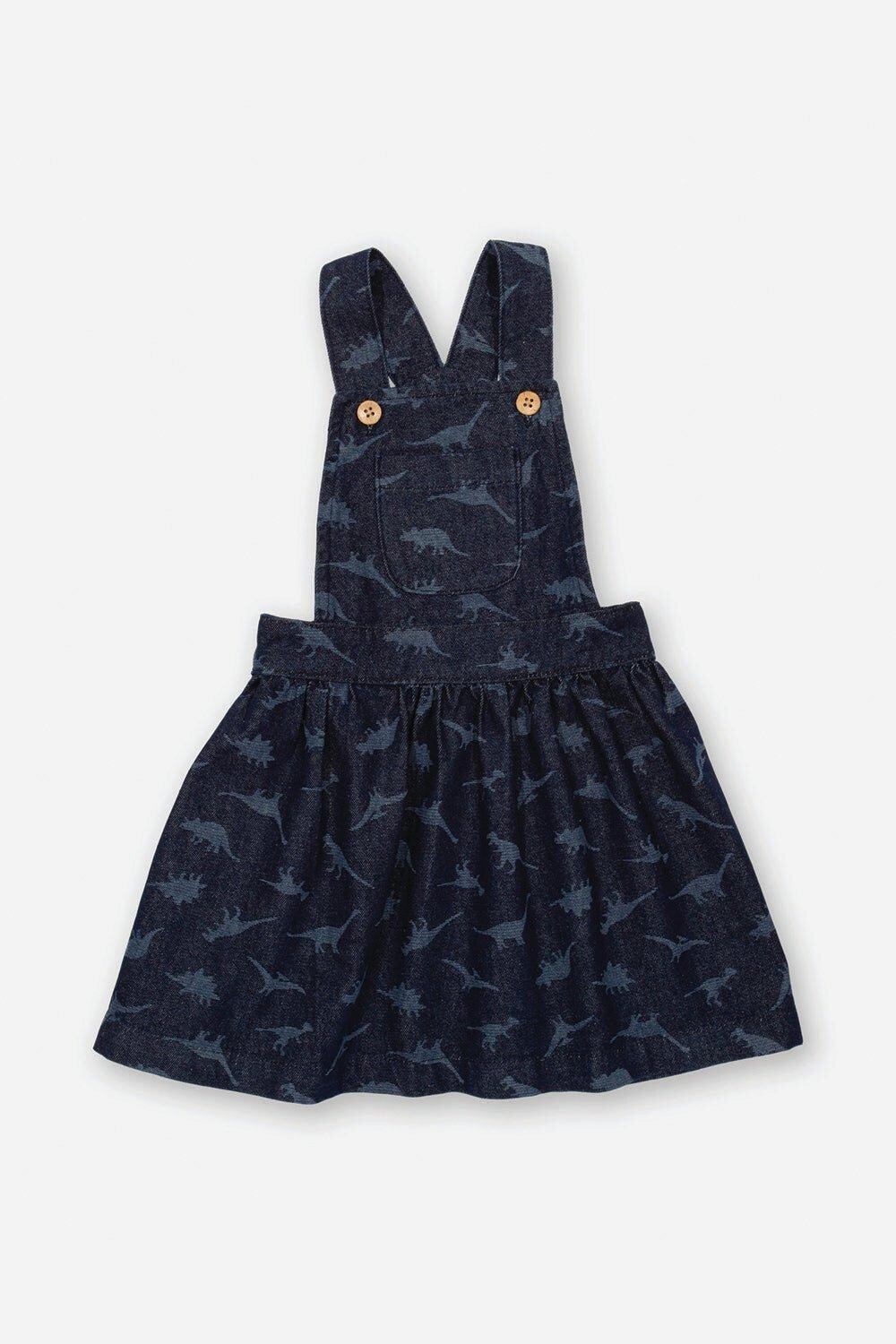 Джинсовый сарафан Дино Kite, темно-синий
Джинсовый сарафан Дино Kite, темно-синий