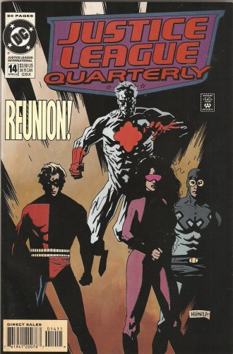 Justice League International Quarterly #14 Spring 1994 (DC Comics)
Justice League International Quarterly #14 Spring 1994 (DC Comics)