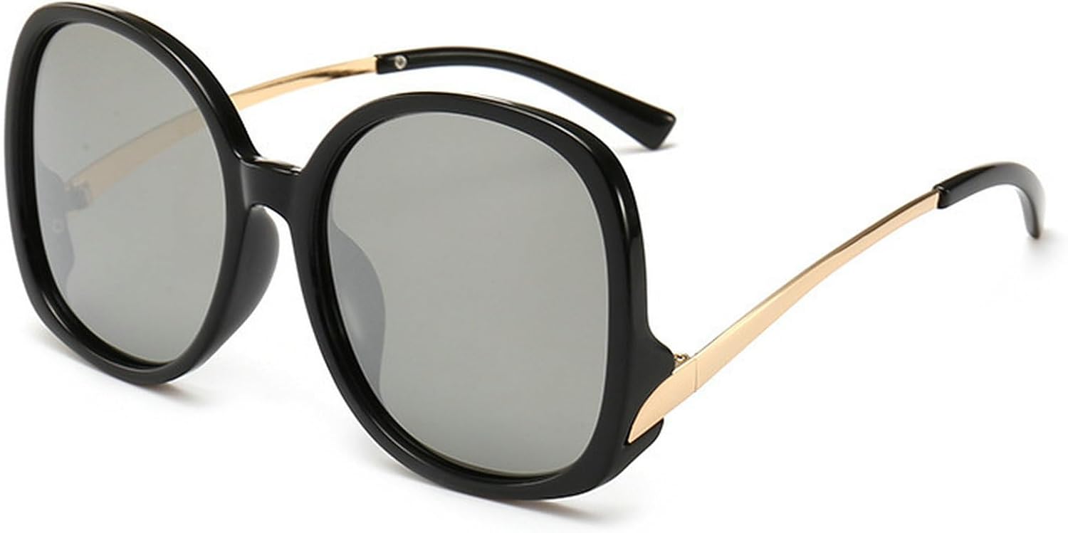 Ретро-солнцезащитные очки-пилот для женщин 2025 года, модные круглые солнцезащитные очки в стиле 70-х, мужские поляризованные солнцезащитные очки-пилот с защитой от УФ-излучения UV400 mincl, Black Silver
Ретро-солнцезащитные очки-пилот для женщин 2025 года, модные круглые солнцезащитные очки в стиле 70-х, мужские поляризованные солнцезащитные очки-пилот с защитой от УФ-излучения UV400 mincl, Black Silver